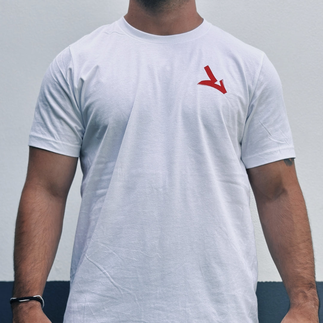 Camiseta blanca "Love SBD"