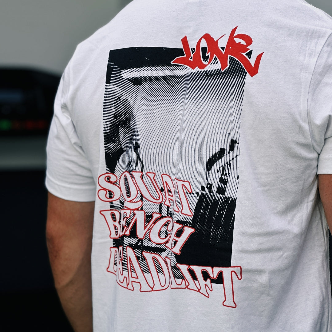 Camiseta blanca "Love SBD"