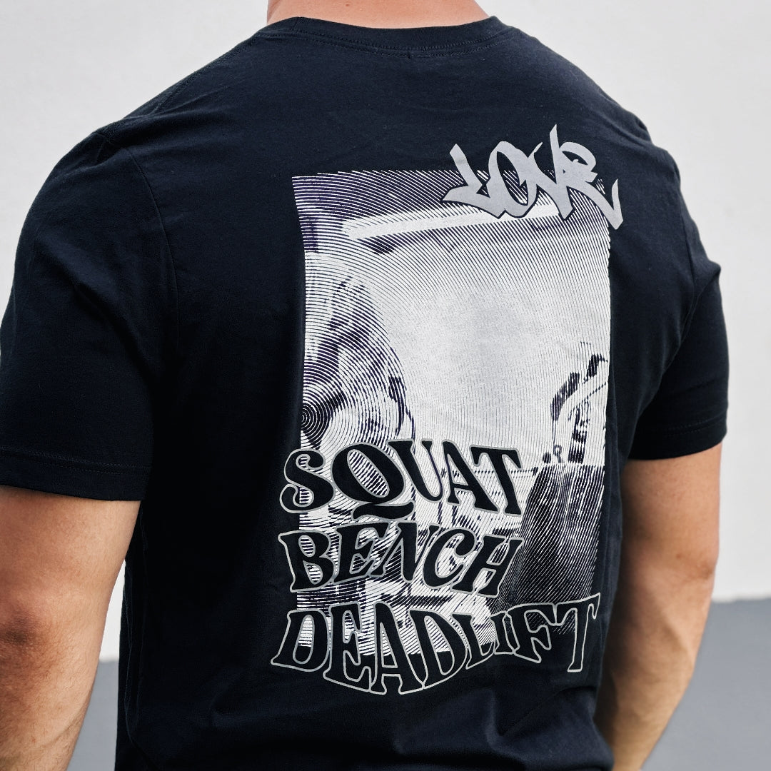 Camiseta negra "Love SBD"