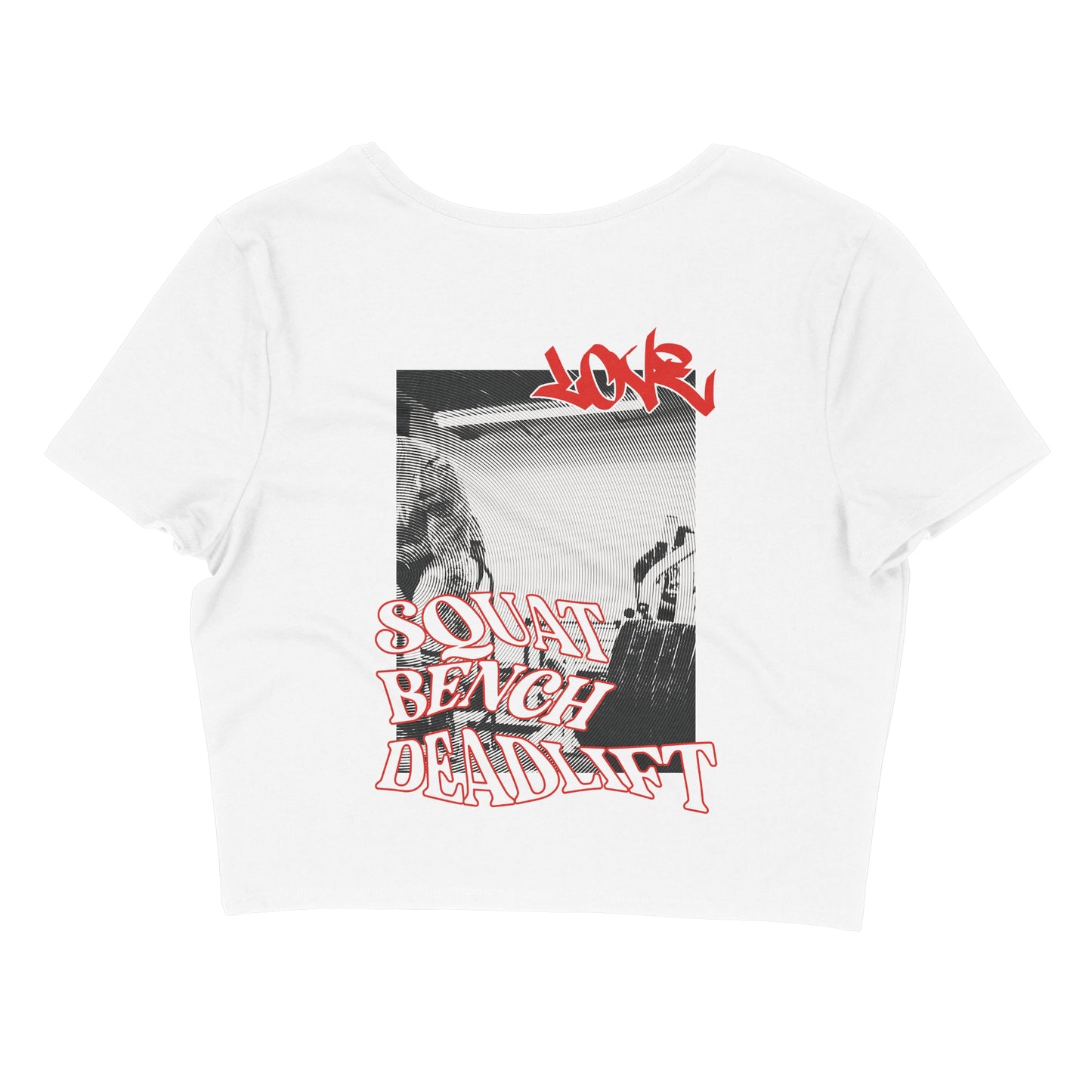 Camiseta crop "love SBD"